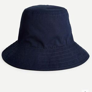 J. Crew Cotton Bucket Hat Small Medium Navy